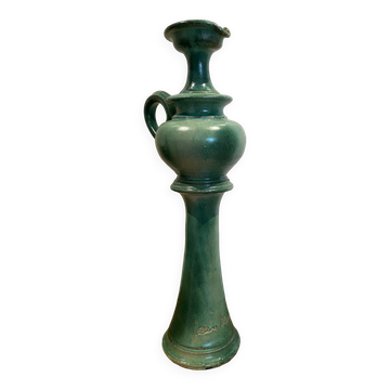 Large ceramic pitcher Jean Marais