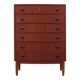 Teak chest of drawers, Danish design, 1960s, designer: Kai Kristiansen