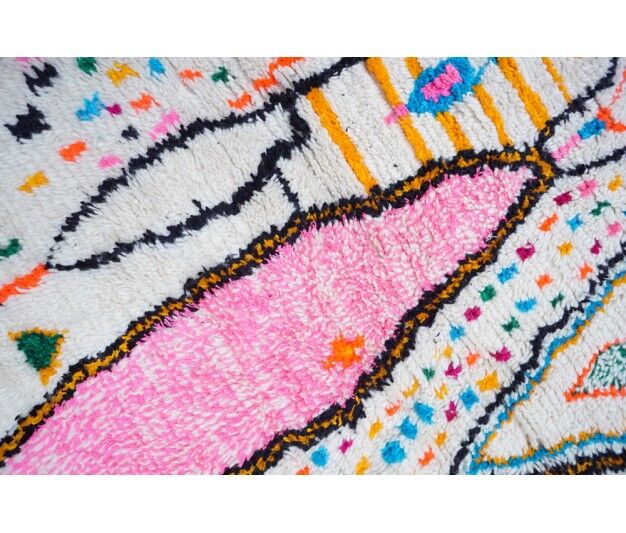 Colorful Berber carpet 250x138cm