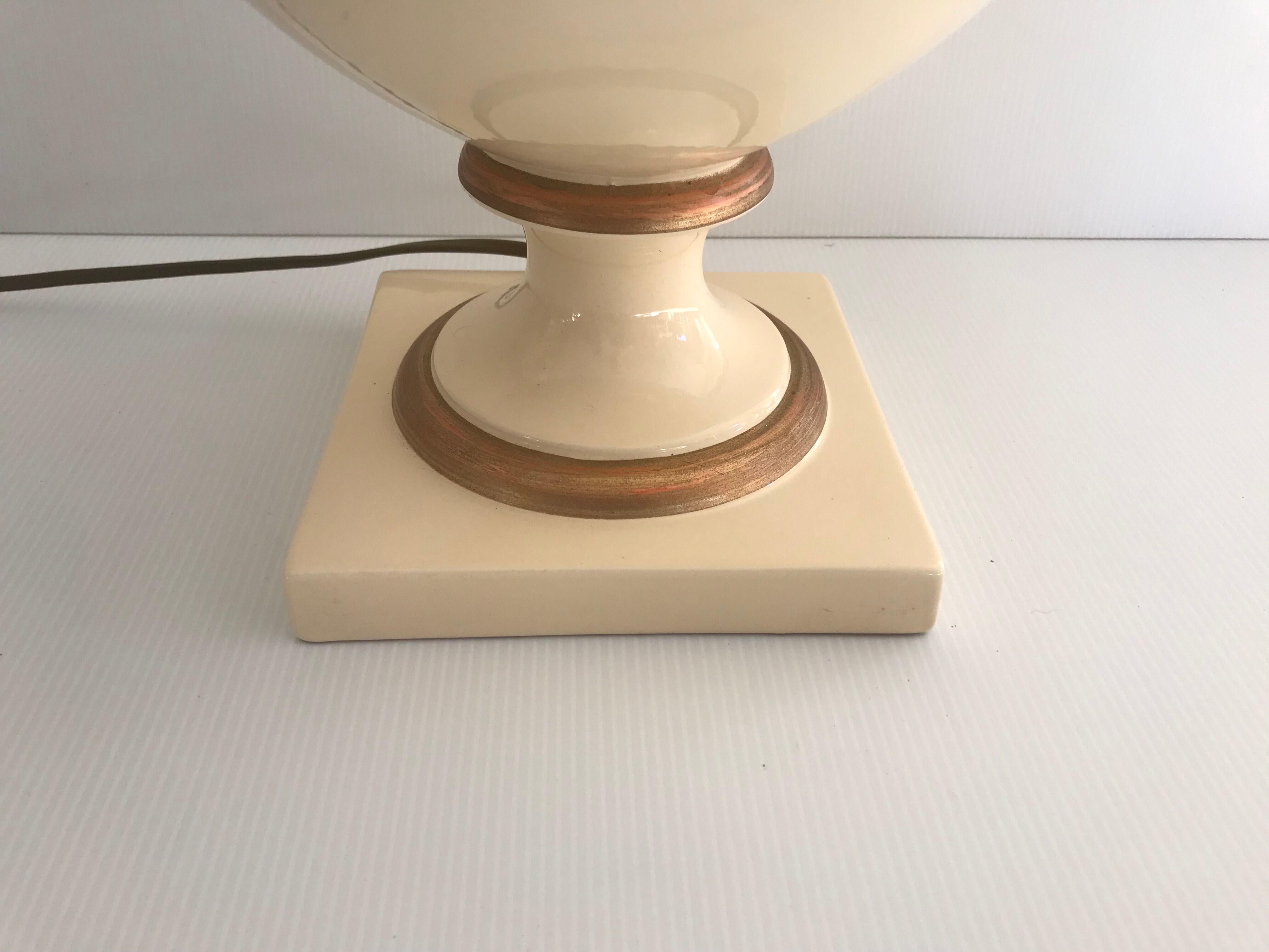 Vintage ceramic lamp base 41cm