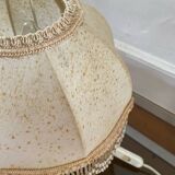 Lampe de chevet torsadé en cristal de Baccarat ancien