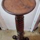 Solid mahogany column