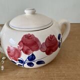 Sucrier ancien modèle Rose Rouge de HBC