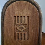 Paire de Chaises africaines
