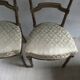 Pair of flying chairs in Louis XVI style