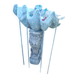 Tridacna shell (86 cm) – on base – rare and decorative