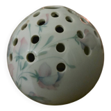 Vase boule pique fleurs