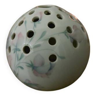 Vase boule pique fleurs