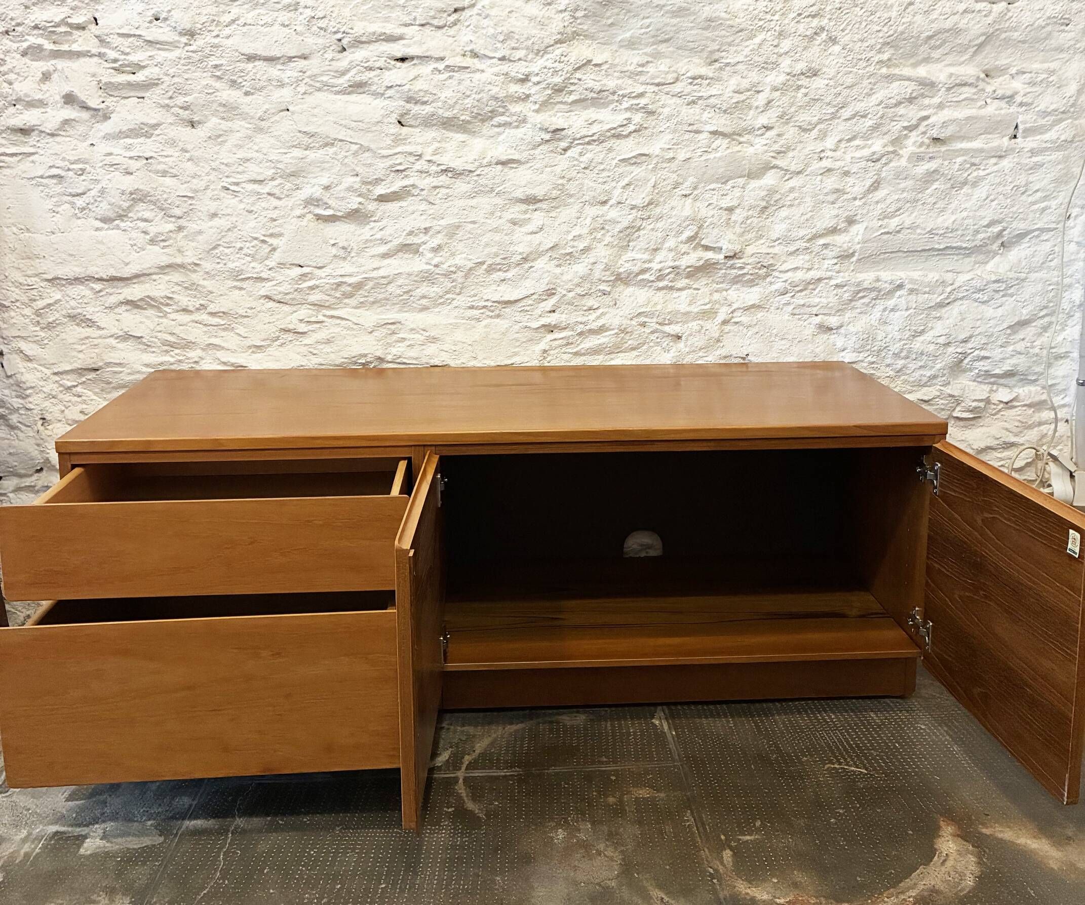 Low teak enfilade from the 1970s