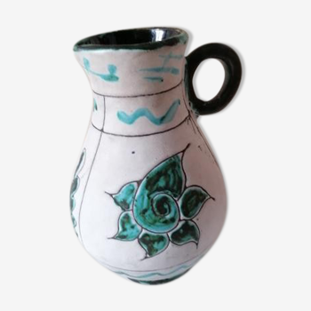 Ceramic pitcher J. Massier  Vallauris