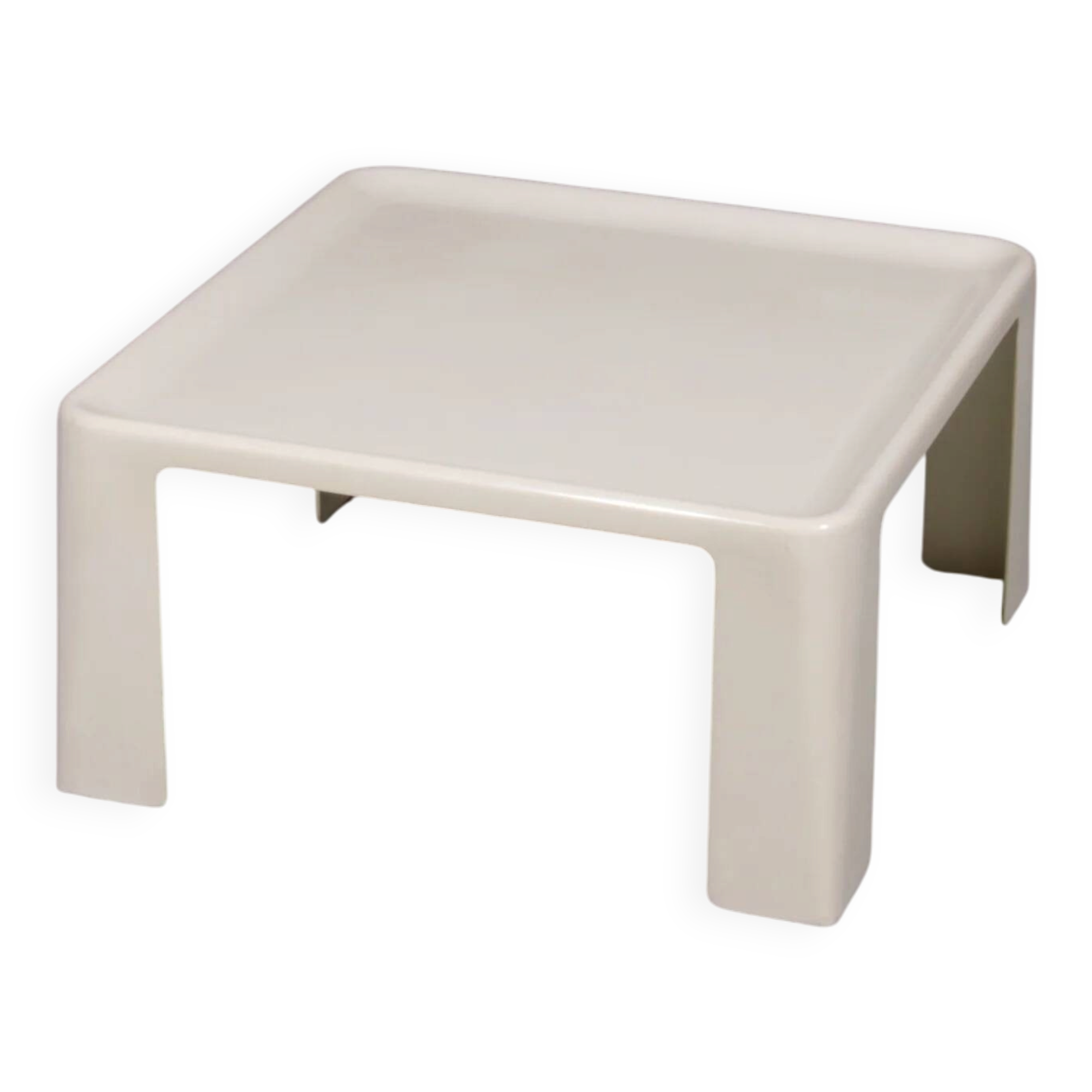 Mario Bellini Amanta square coffee table for B&B Italy, 1960