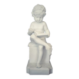 Sculpture of the child under study