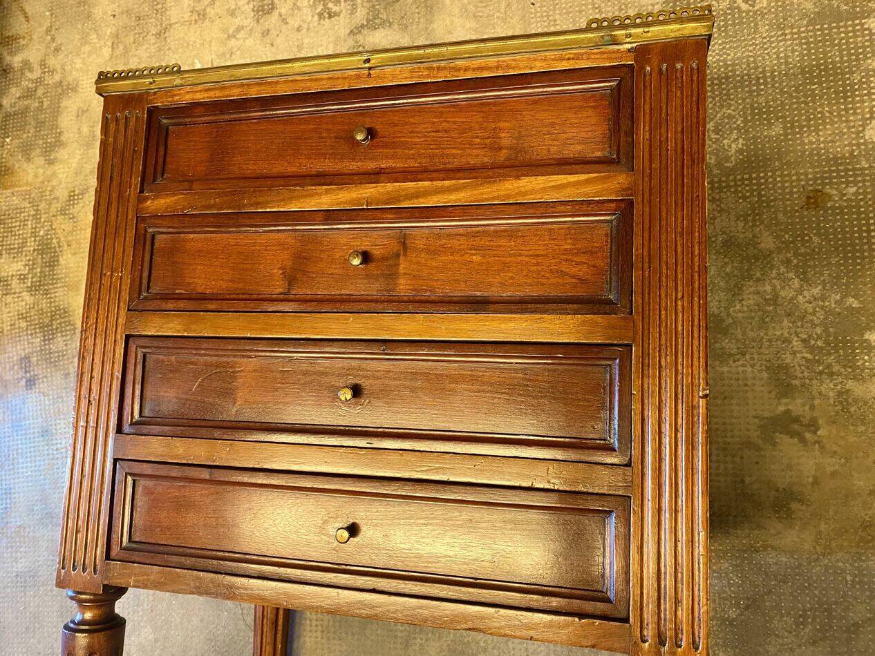 Chiffonnière chevet style louis xvi