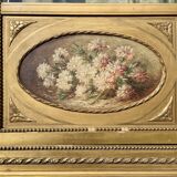 Showcase in gilded wood Louis XVI style