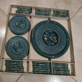 Trivet and knife holder set