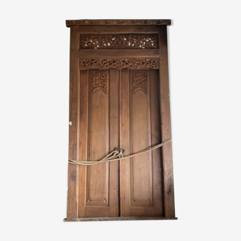 Indian teak gate