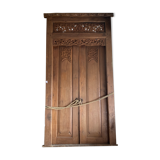 Porte indienne en teck