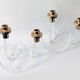 candlestick set & clock Dorothy C. Thorpe