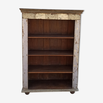 Open wooden library