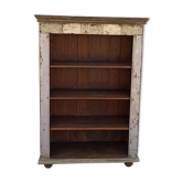 Bibliothèque ouverte en bois