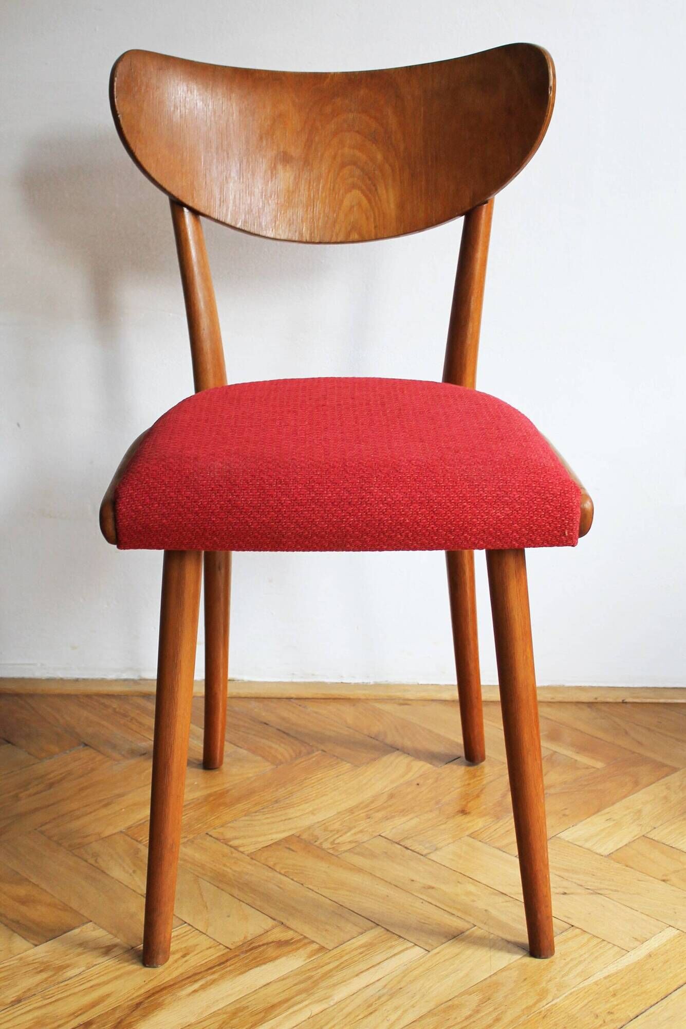 Set of Four 1950's Dining Chairs by Thonet