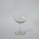Set of 6 mismatched crystal champagne glasses 1930-1950