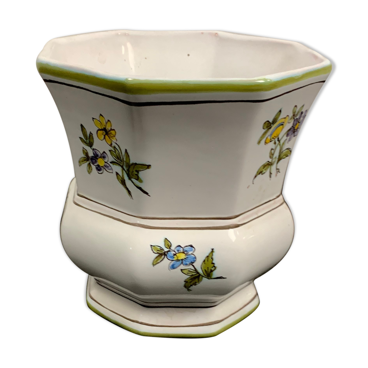 Moustier ceramic vase