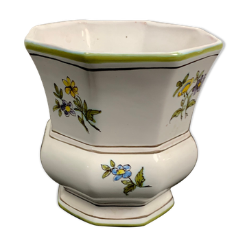 Moustier ceramic vase