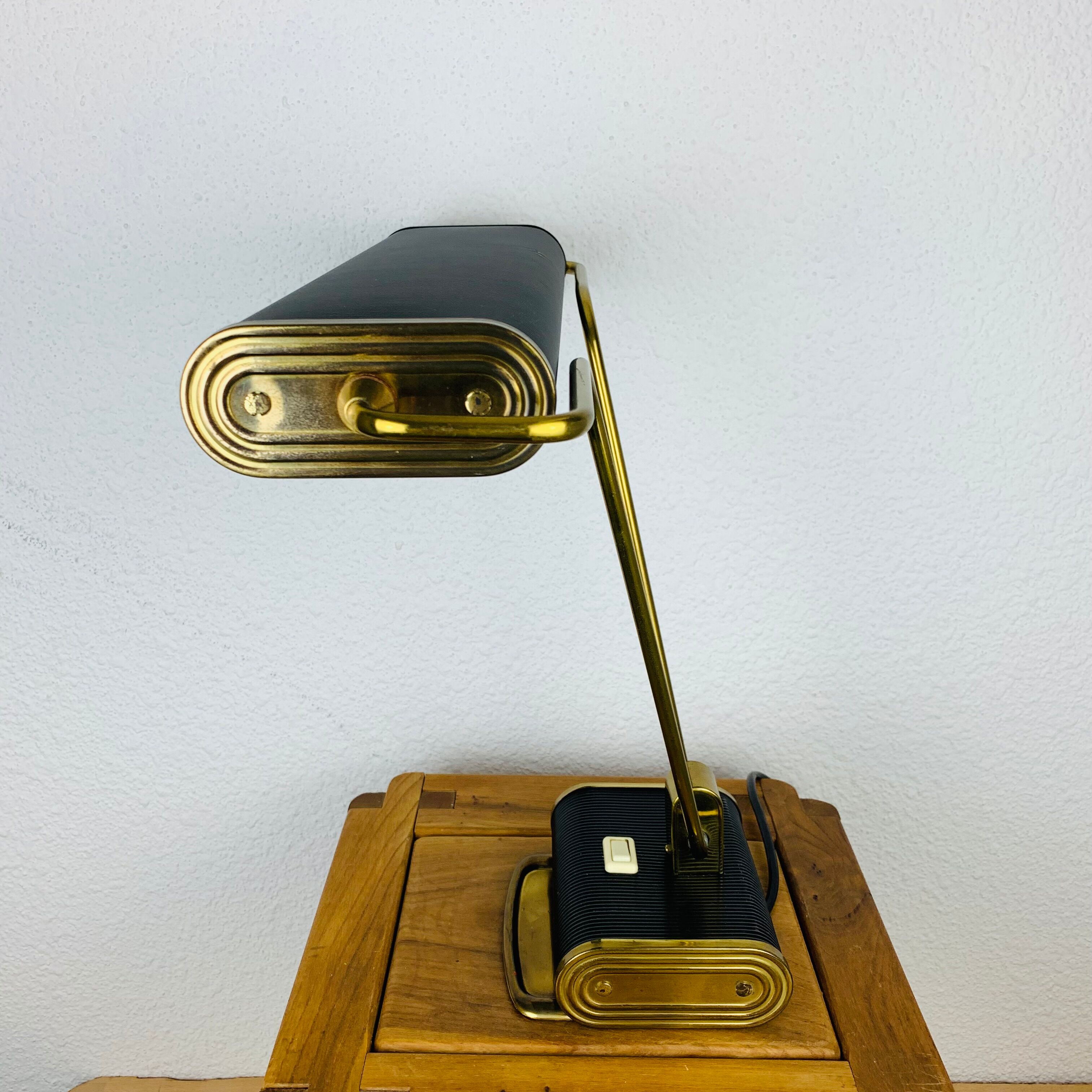 Lampe Jumo N71 noir et doré Jumo