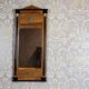Antique Empire Mirror with Brass Elements