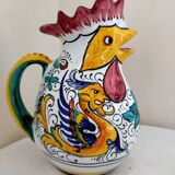 Animal pitcher rooster Sberma dervta decorated and numbered