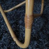 Wooden bamboo coffee table