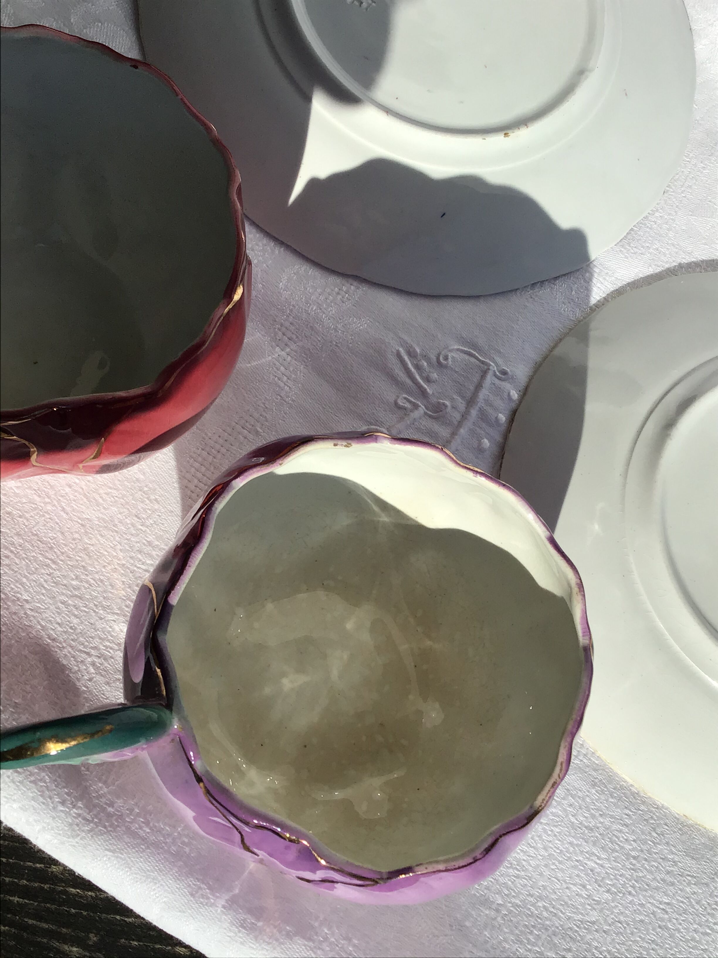 Pair lunches K&G Lunéville pink