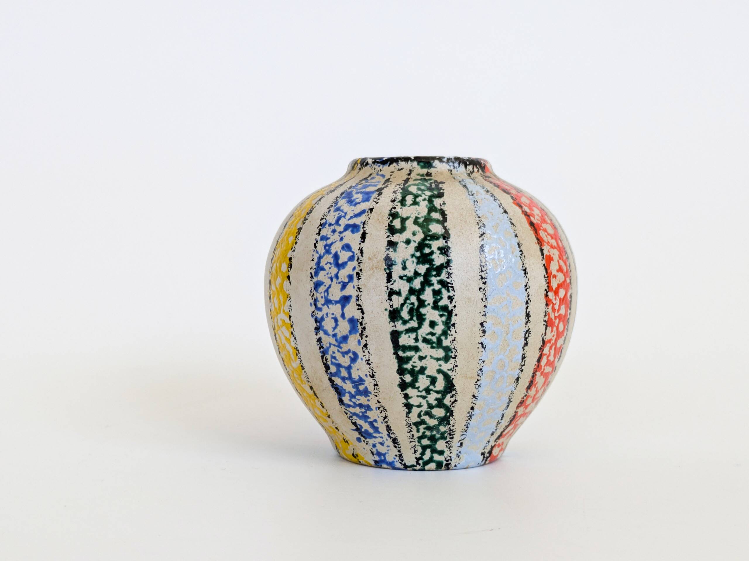 Mini Vase Scheurich Céramique Ouest Allemande Années 60