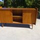 Enfilade vintage aux pieds compas par SAM
