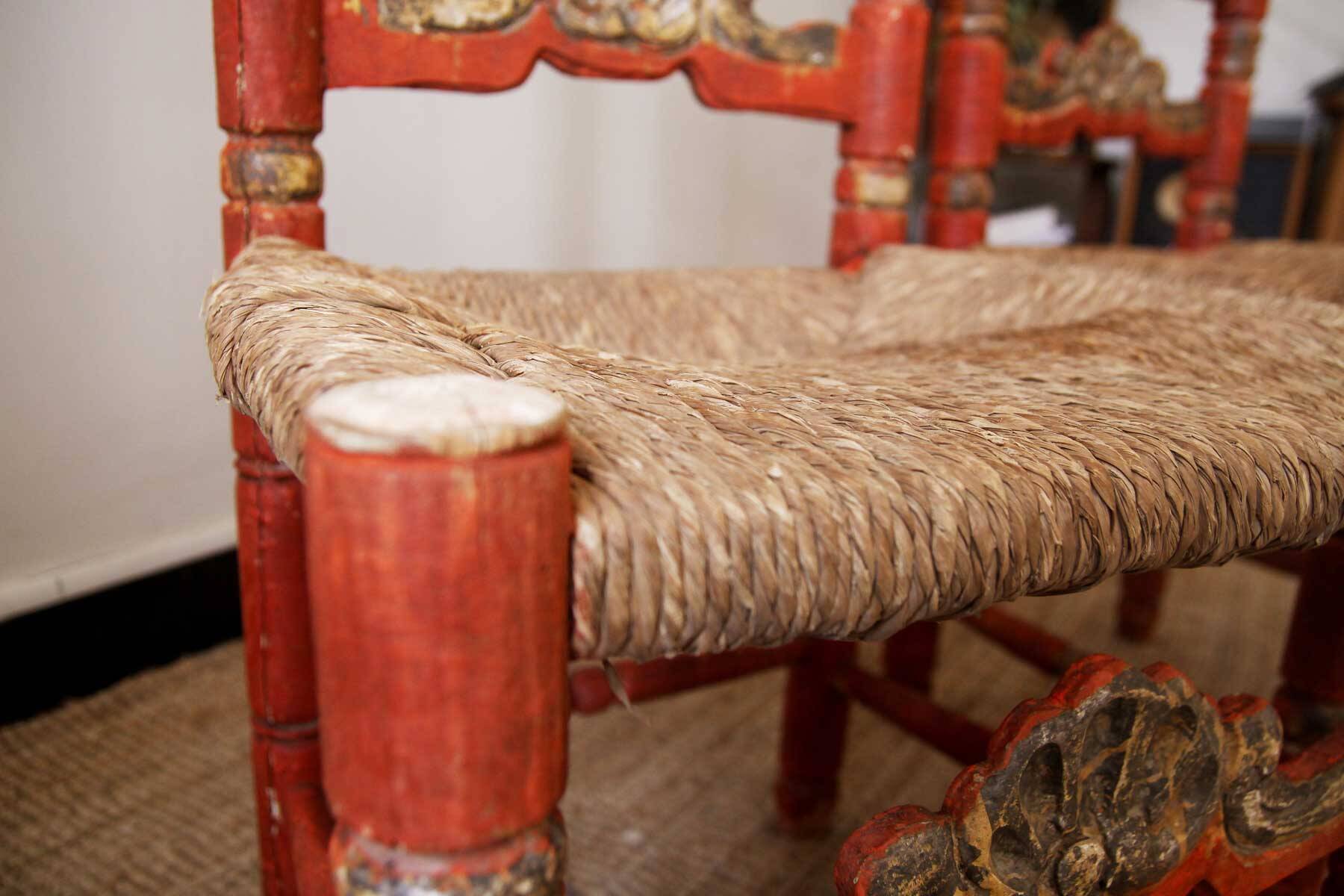 Pair of Majorcan chairs