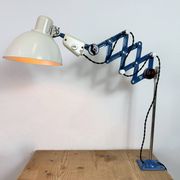 Industrial East German Scissor Lamp from VEB Zweckleuchtenbau Dresden, 1950