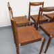 Set of 8 stackable chairs from the Czech manufacturer Bukoza