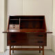 Rosewood desk, model 68 by Arne Wahl Iversen for Vinde Mobelfabrik