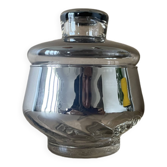 Bonbonnière en verre mercurisé