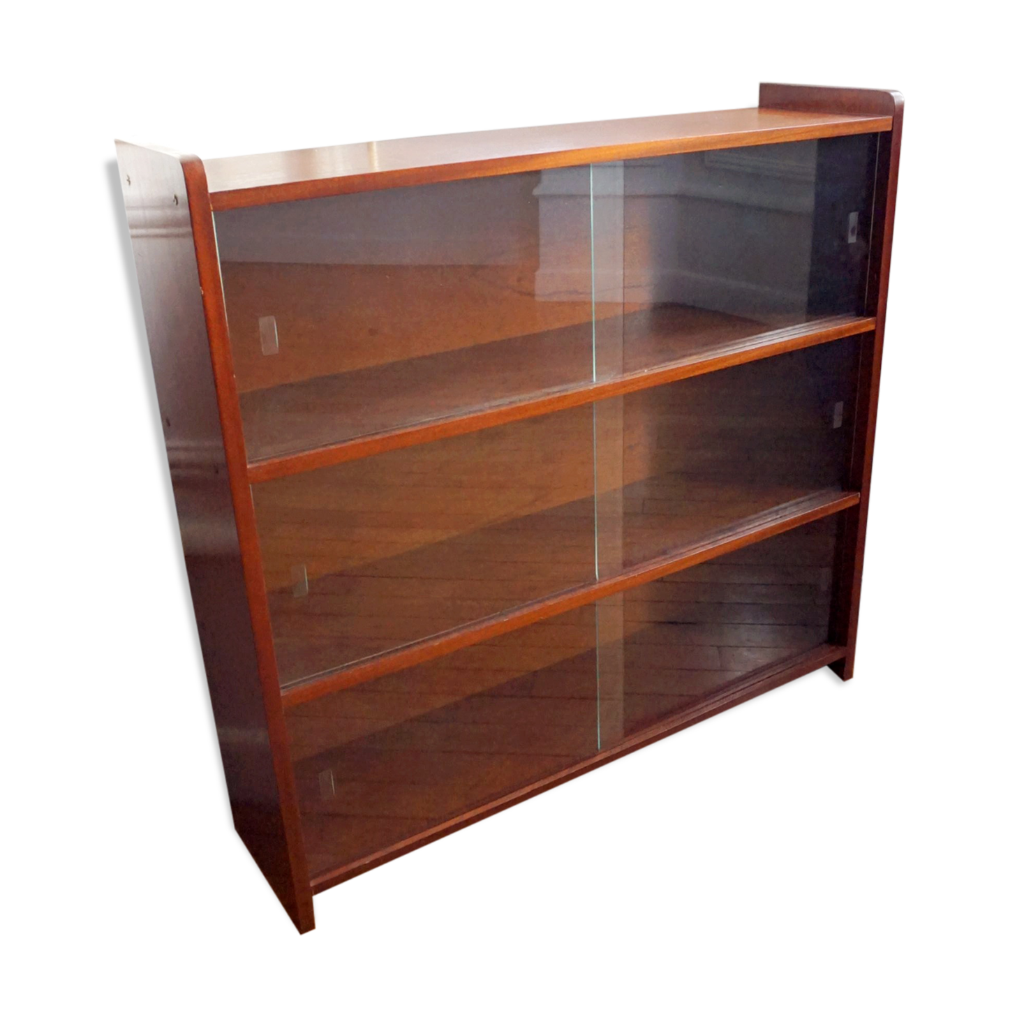 Library display case vintage