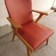 Vintage armchair from the 50s 60s, rockabilly