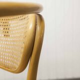 Thonet 210 R armchair in honey-coloured cane