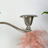Silver candle holder 3 candles