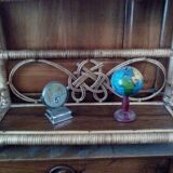 Rattan shelf