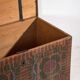 Large antique hand-painted trunk (c.1900) #50