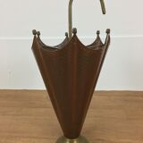 Porte-parapluie cuivre années 50