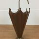Copper 1950s umbrella holder