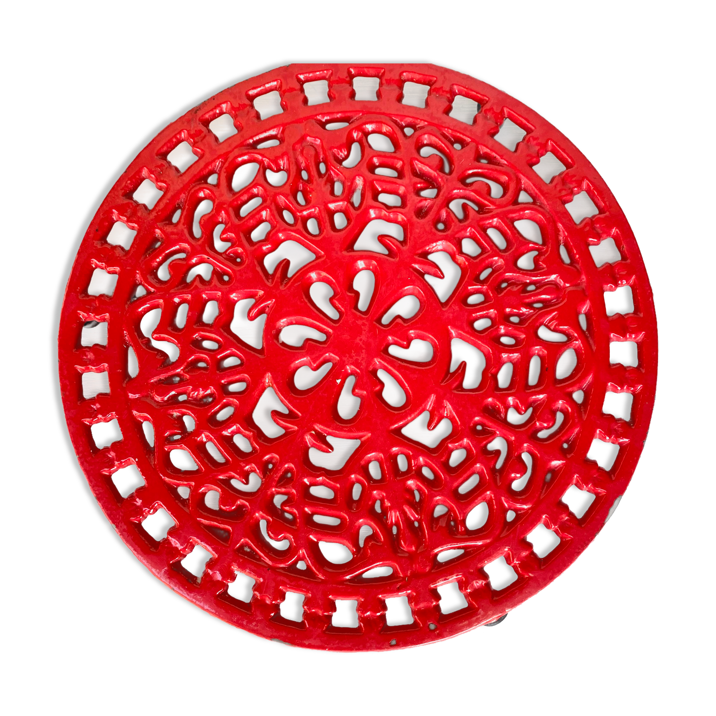 Dessous de plat en fonte émaillée