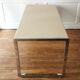 Desk / Table in chrome and lacquered metal, 1970